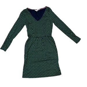 Boden Romilly Green Long Sleeve Dress Size 6R